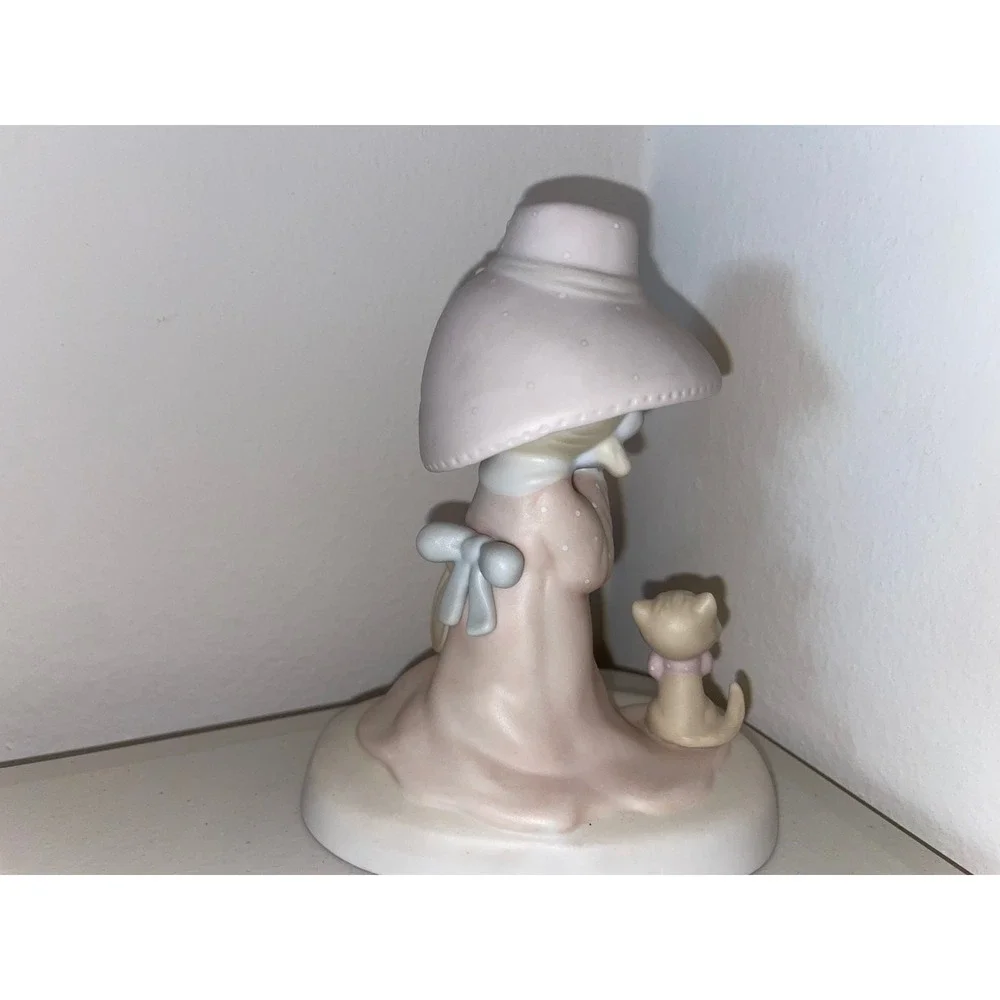 Precious Moments To A Very Special Mom Figurine E2824 Girl with Kitten 1984 Box - Picture 7 of 11